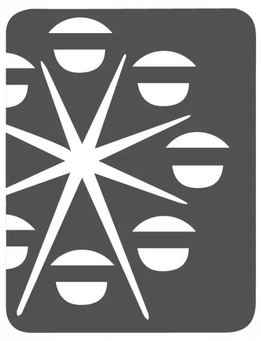 Fahrbares Untergestell für Ubert Reibekuchenbräter BG130RK candyman-logo icon 400px grey