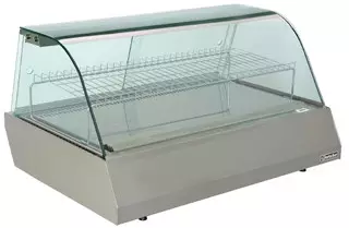 Bartscher Vitrine Kalte Theke 3/1 GN mit abgerundeter Front-Panoramascheibe