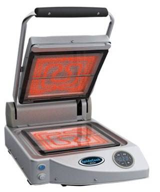 SpidoCook Glaskeramik Kontaktgrill XP010ET