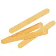 Candyman Holzstäbe flach Waffelstäbe 150 x 18 mm für Waffeln am Stiel 100 Stück