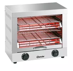 Bartscher Toast-Überbackgerät doppelt