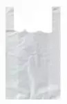 Hemdchentragetaschen weiss 280 + 140 x 480 mm 200 Stück