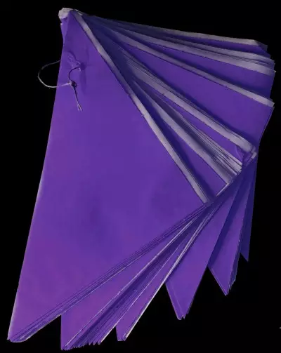 Papierspitztüte 23 cm für 250 g lila Vollfläche