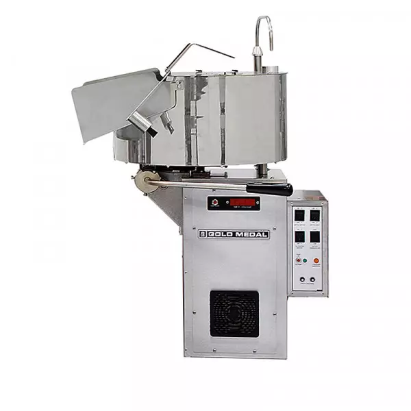 Gold Medal Popcornmaschine 48 oz Cornado 2258XEC Linkshänder-Ausführung